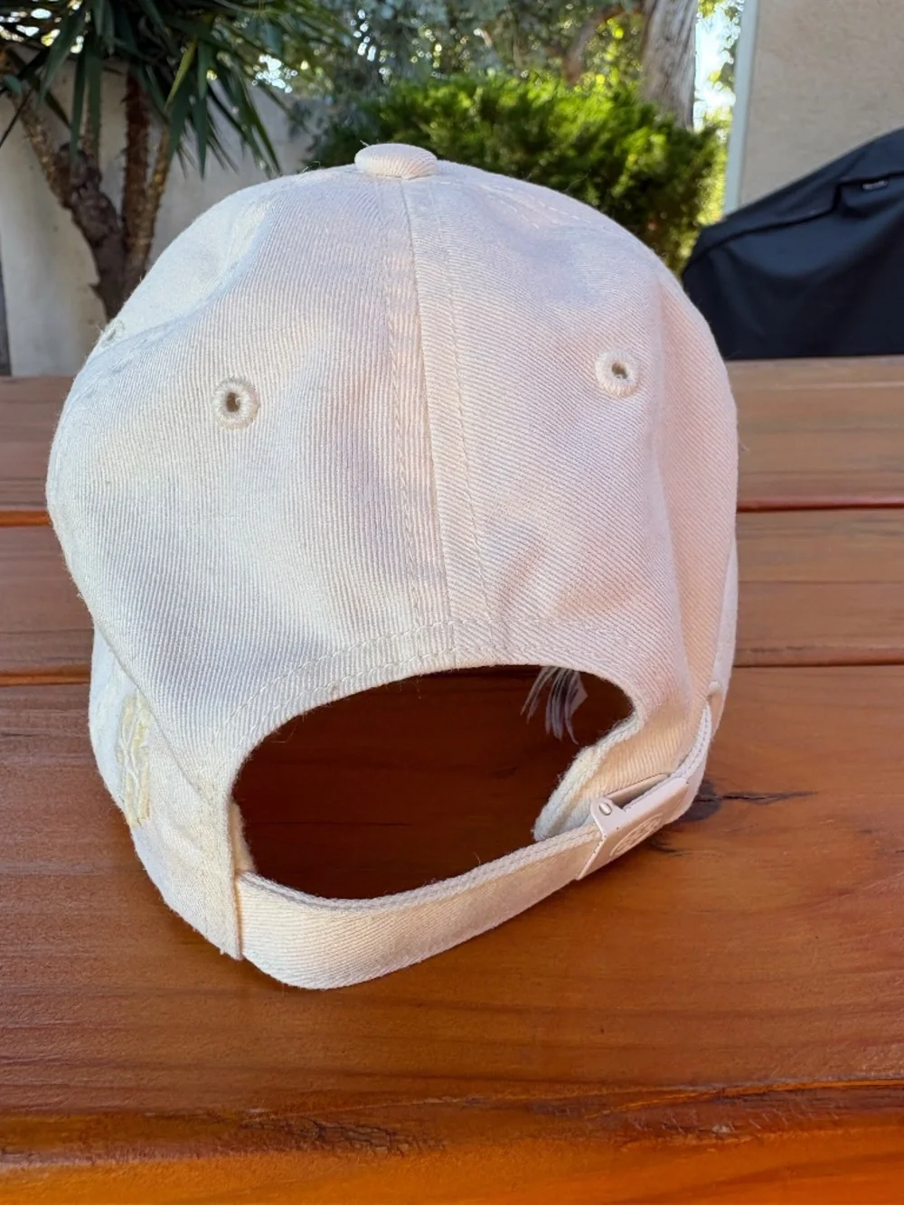 Tory Sport x Tory Burch Love Baseball Cap Cream and Blue